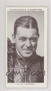 1939 Churchman's Kings of Speed - Tobacco [Base] #28 - E.R Thomas