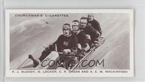 1939 Churchman's Kings of Speed - Tobacco [Base] #43 - F.J. McEvoy, D. Locker, C.P. Green, A.E.W. Mackintosh