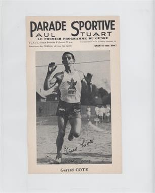 1943-48 Parade Sportive Paul Stuart - [Base] #_GECO - Gerard Cote