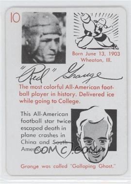 1945 Leister Game Company Autographs Game - [Base] #10 - Red Grange