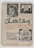 Claudette Colbert [Good to VG‑EX]