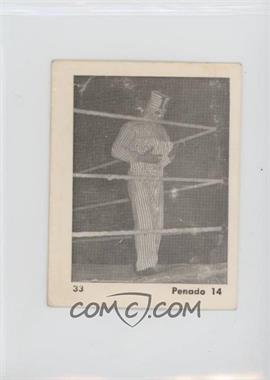 1950s-60s Unknown South American Wrestling and Boxing Set - [Base] #33 - Penado 14