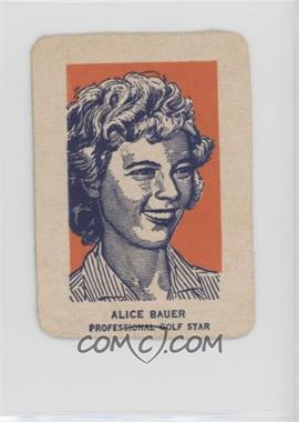 1952 Wheaties Champions - [Base] #_ALBA.1 - Alice Bauer (Portrait)