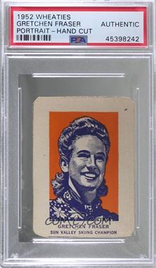 1952 Wheaties Champions - [Base] #_GRFR.1 - Gretchen Fraser (Portrait) [PSA Authentic]