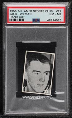 1955 All American Sports Club - [Base] #22 - Jack Twyman [PSA 8 NM‑MT]