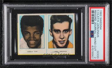 1956-65 Swedish Rekord Magasinet Sportsmen - [Base] - Pairs #_CCKJ - Cassius Clay, Kjell Jarlenius [PSA 2 GOOD]