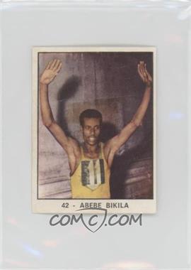 1966 Panini Campioni dello Sport Album Stickers - [Base] #42 - Abebe Bikila