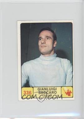 1968-69 Panini Campioni dello Sport Album Stickers - [Base] #336 - Gianluigi Saccaro