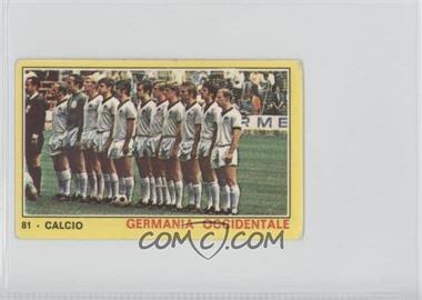 1970-71 Panini Campioni dello Sport Il Magnifico Album Stickers - [Base] - Valida Back #81 - Germania Occidentale