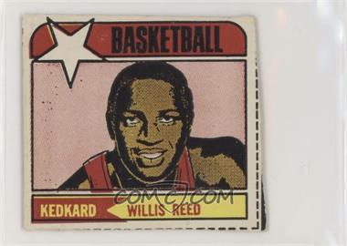 1971 Keds KedKards - [Base] #_WIRE - Willis Reed [Good to VG‑EX]