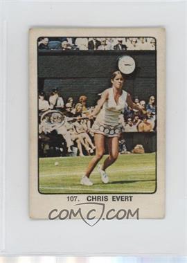 1974 Keisa Ediciones Campeones Del Deporte Mundial - [Base] #107 - Chris Evert