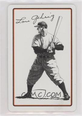 1977-78 Sports Deck Playing Cards Landsman - [Base] #_LOGE - Lou Gehrig