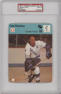 1977-79 Sportscasters - Series 02 - Lausanne A #02-06 - Gordie Howe [PSA 9 MINT]