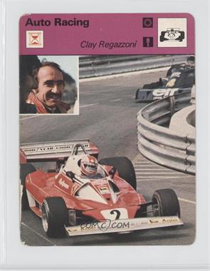 1977-79 Sportscasters - Series 04 - Lausanne B #04-01 - Clay Regazzoni [Good to VG‑EX]