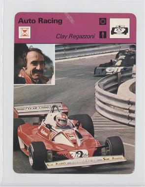 1977-79 Sportscasters - Series 04 - Lausanne B #04-01 - Clay Regazzoni [Good to VG‑EX]