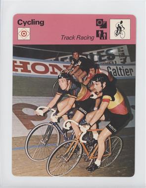 1977-79 Sportscasters - Series 04 - Lausanne Printed in Japan #04-05 - Cycling: Track Racing [Good to VG‑EX]