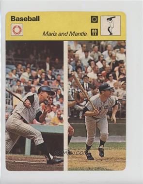 1977-79 Sportscasters - Series 07 - Lausanne #07-16 - Maris and Mantle