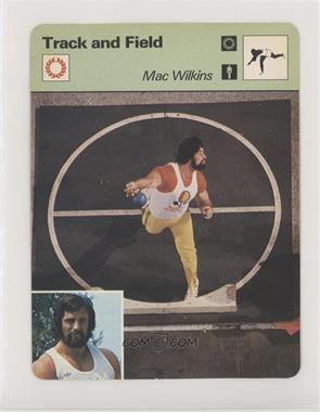1977-79 Sportscasters - Series 15 - Lausanne A #15-20 - Track and Field - Mac Wilkins