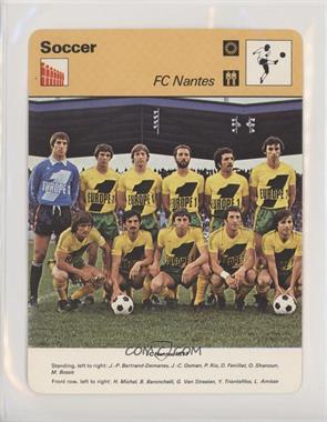 1977-79 Sportscasters - Series 32 - Lausanne A #32-09 - FC Nantes