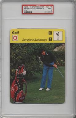 1977-79 Sportscasters - Series 51 - Lausanne #51-15 - Severiano Ballesteros [PSA 9 MINT]