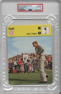 1977-80 Sportscasters Finnish - [Base] #88-2095 - Nick Faldo [PSA 6 EX‑MT]