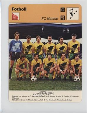 1977-82 Sportscasters - Series 32 - Swedish #32-09 - FC Nantes