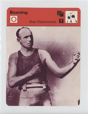 1977-82 Sportscasters - Series 43 - Swedish #43-14 - Bob Fitzsimmons [EX to NM]