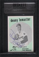 Denny Lemaster [BAS Authentic]