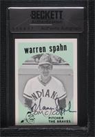 Warren Spahn [BAS Authentic]