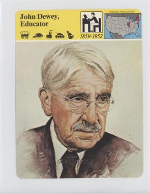 1979-80 Panarizon Story of America - Deck 68 - Printed in Italy #03.012.68.08 - John Dewey, Educator