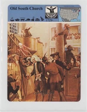 1979-80 Panarizon Story of America - Deck 86 - Printed in Italy #03.012.86.14 - Old South Church
