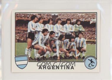 1981-82 Panini Sport Superstars Eurofootball 82 - [Base] #238 - Argentina