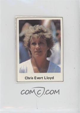 1985-86 Triss I Ess Buster - [Base] #17.2 - Chris Evert [EX to NM]