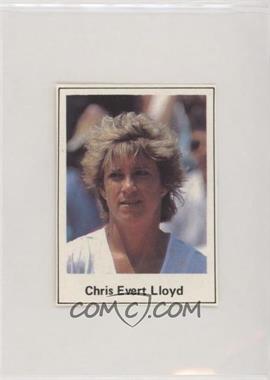 1985-86 Triss I Ess Buster - [Base] #17.2 - Chris Evert [EX to NM]