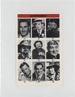 Errol Flynn, Buster Keaton, Count Basie, Charlie Daniels, Emmett Kelly, Zero Mo…