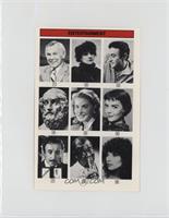 Johnny Carson, Sarah Bernhardt, Lenny Bruce, Homer, Ingrid Bergman, Natalie Woo…