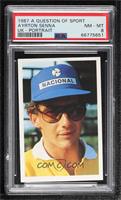 Ayrton Senna (Portrait) [PSA 8 NM‑MT]