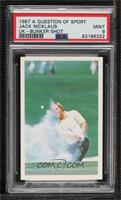 Jack Nicklaus (Shooting From Sand) [PSA 9 MINT]