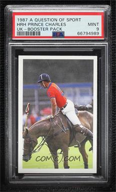 1986-87 A Question of Sport Game - [Base] #_PRCH - HRH Prince Charles [PSA 9 MINT]