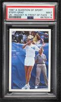 Steffi Graf (Follow through, face obscured) [PSA 9 MINT]