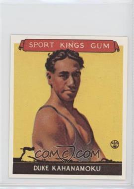 1986 1933 Goudey Sport Kings Gum Reprint - [Base] #20 - Duke Kahanamoku