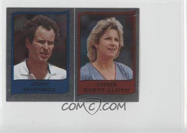 1986 Panini Supersport Stickers - [Base] - Italian #112 - John McEnroe, Chris Evert-Lloyd