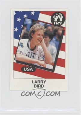 1986 Panini Supersport Stickers - [Base] - Italian #130 - Larry Bird