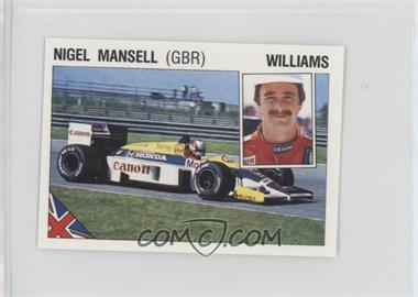 1986 Panini Supersport Stickers - [Base] - Italian #32 - Nigel Mansell