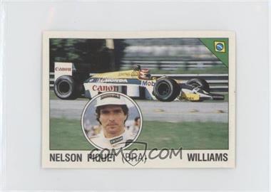 1986 Panini Supersport Stickers - [Base] - Italian #33 - Nelson Piquet