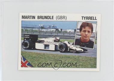 1986 Panini Supersport Stickers - [Base] - Italian #45 - Martin Brundle