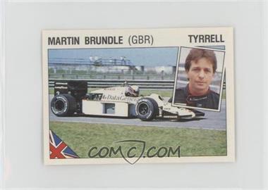 1986 Panini Supersport Stickers - [Base] - Italian #45 - Martin Brundle