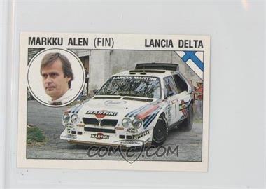 1986 Panini Supersport Stickers - [Base] - Italian #48 - Markku Alen