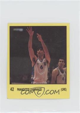 1987-88 Panini Supersport Spanish Stickers - [Base] #42 - Panagiotis Yiannakis