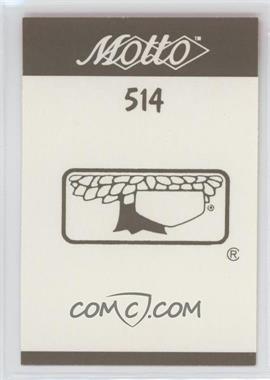 1987 Motto Game Cards - [Base] #514 - Keebler